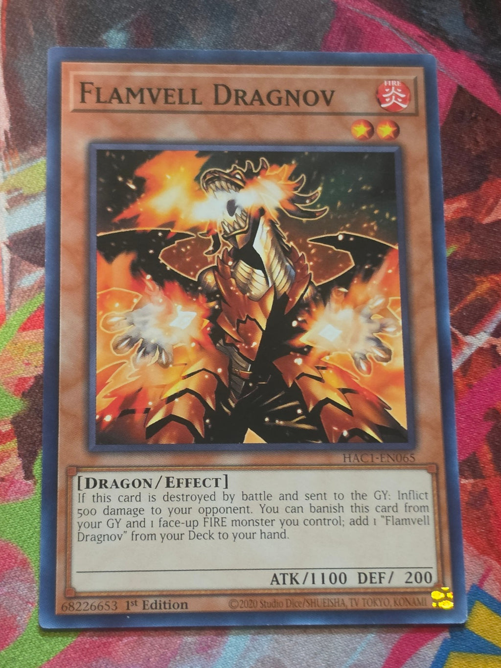 Flamvell Dragnov Common Hidden Arsenal: Chapter 1 HAC1-EN065 LP