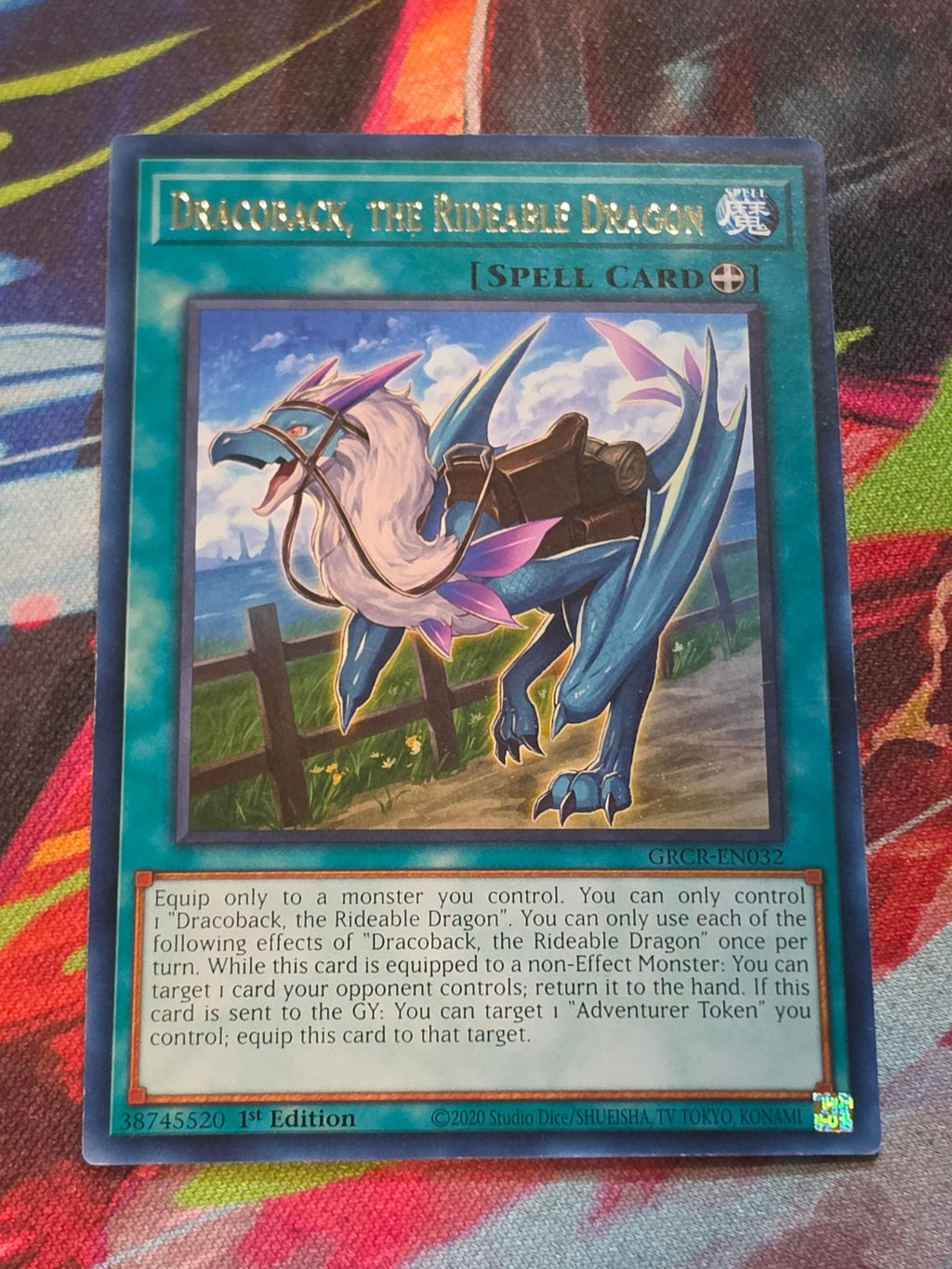 Dracoback, the Rideable Dragon Rare The Grand Creators GRCR-EN032 LP