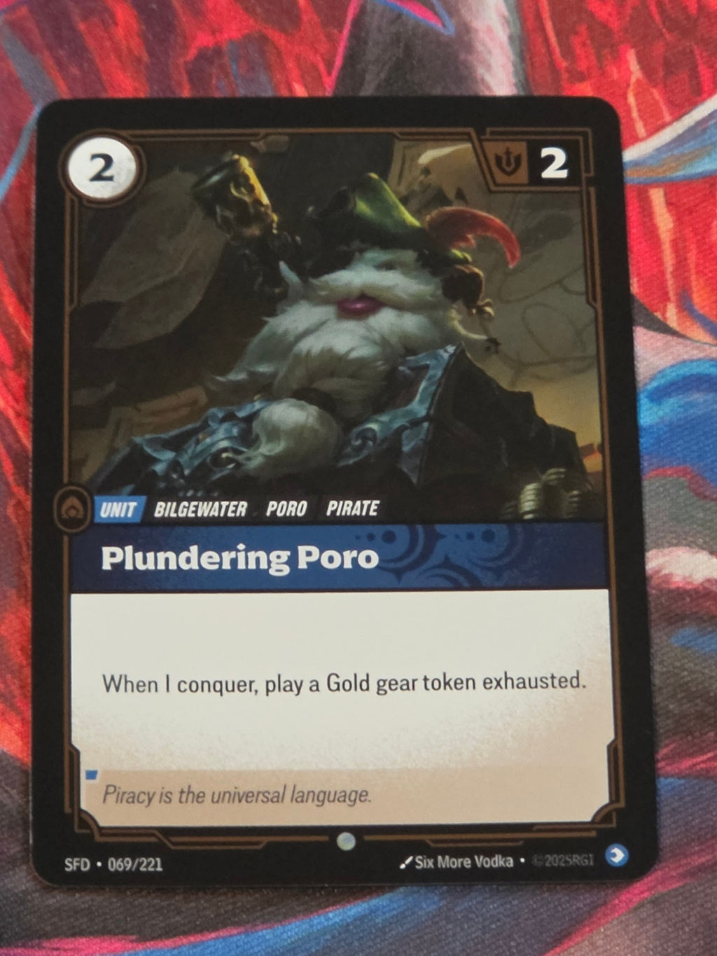 Plundering Poro - 069/221 - Spiritforged - Common - NM