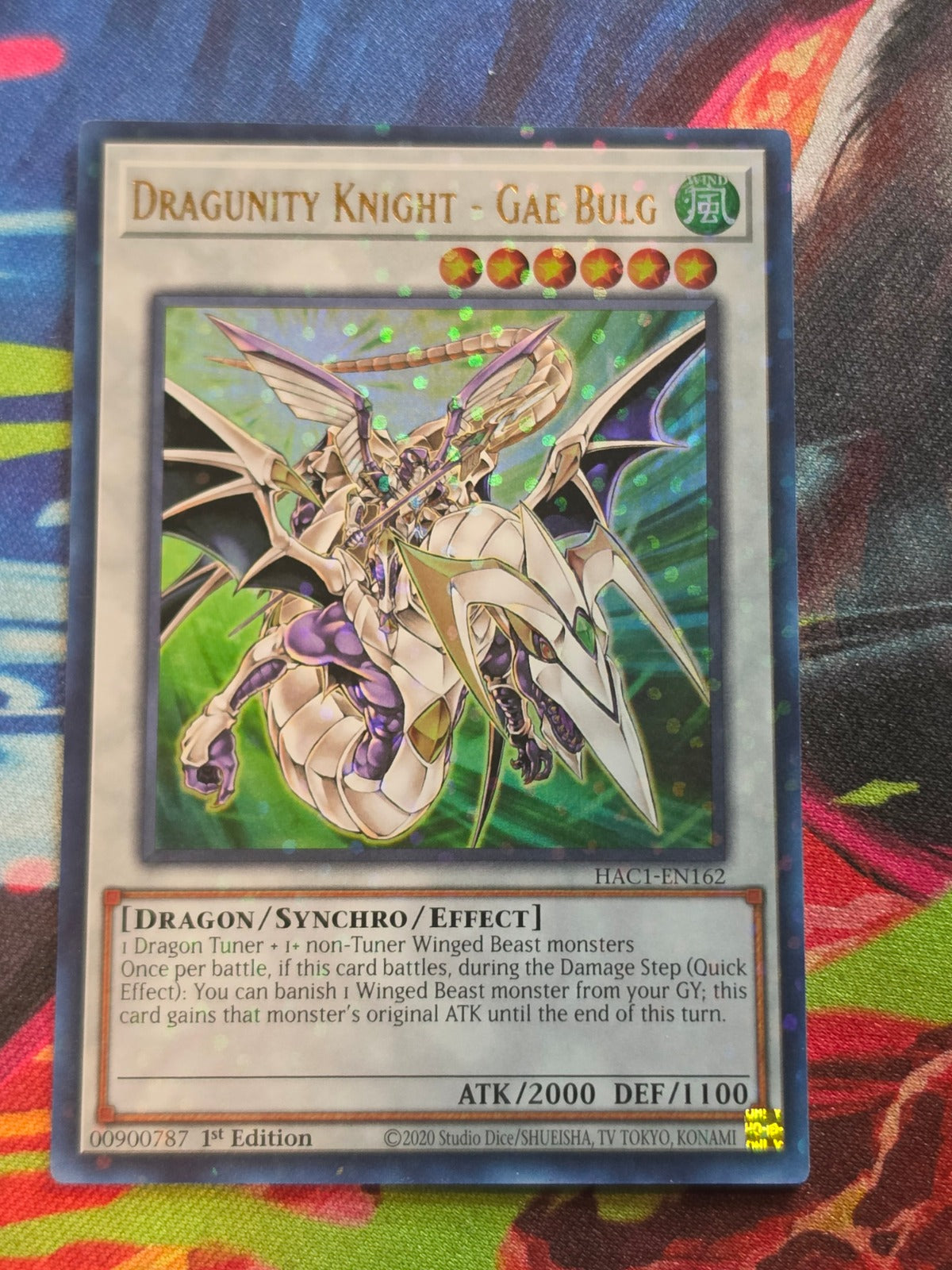 Dragunity Knight - Gae Bulg (Duel Terminal) Duel Terminal Technology Ultra Rare Hidden Arsenal: Chapter 1 HAC1-EN162 LP