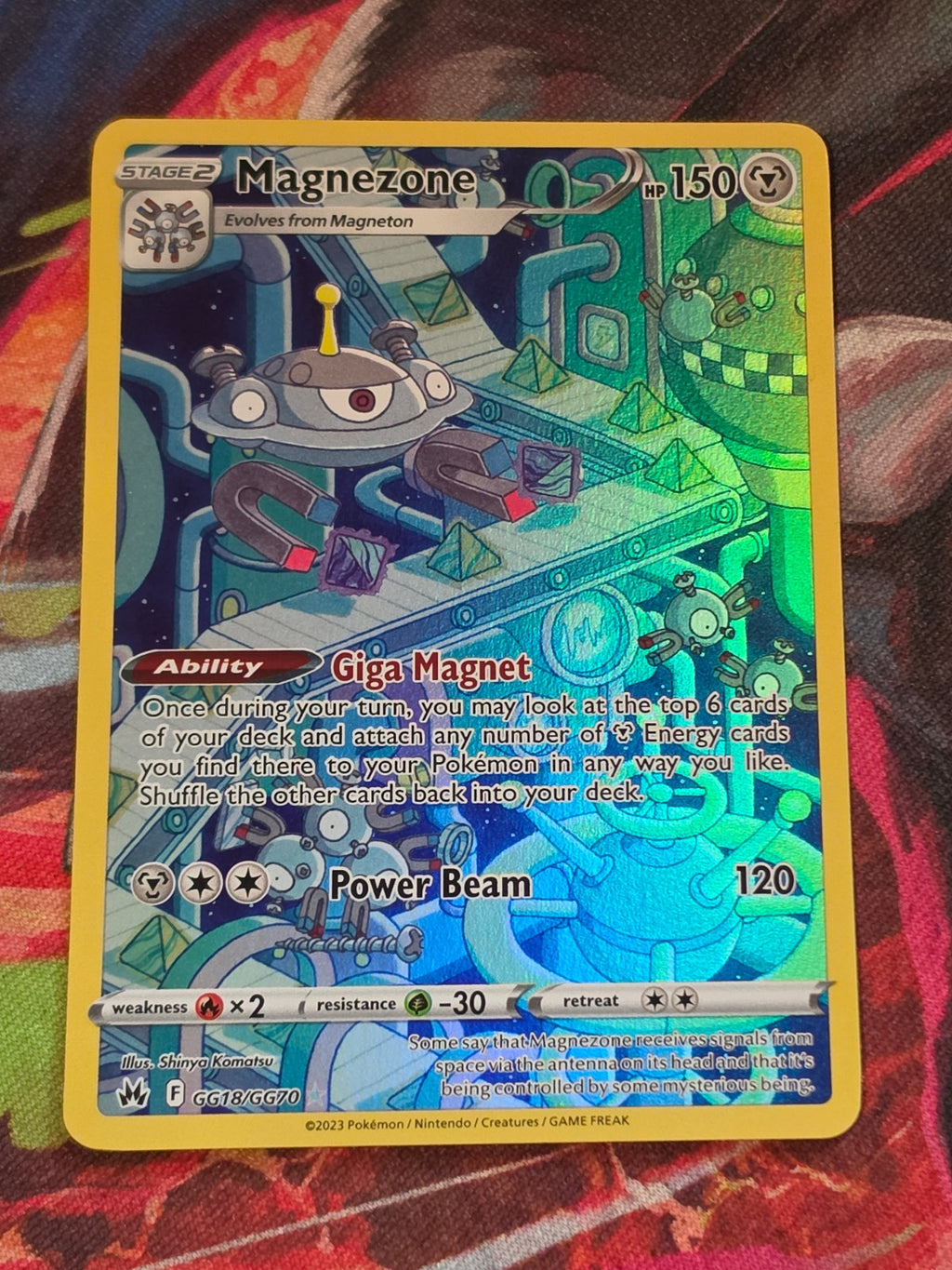 Magnezone Ultra Rare Crown Zenith Galarian Gallery GG18/GG70 NM Pokemon