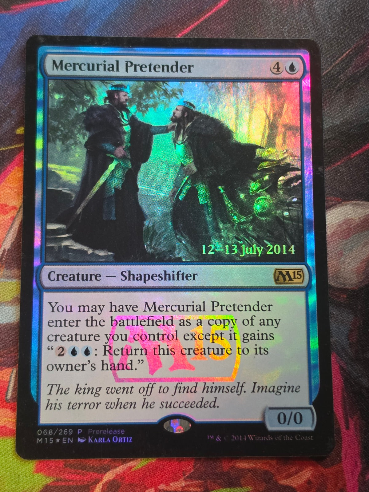 Mercurial Pretender - 68 - Magic 2015 Promos - R - Foil - LP MTG