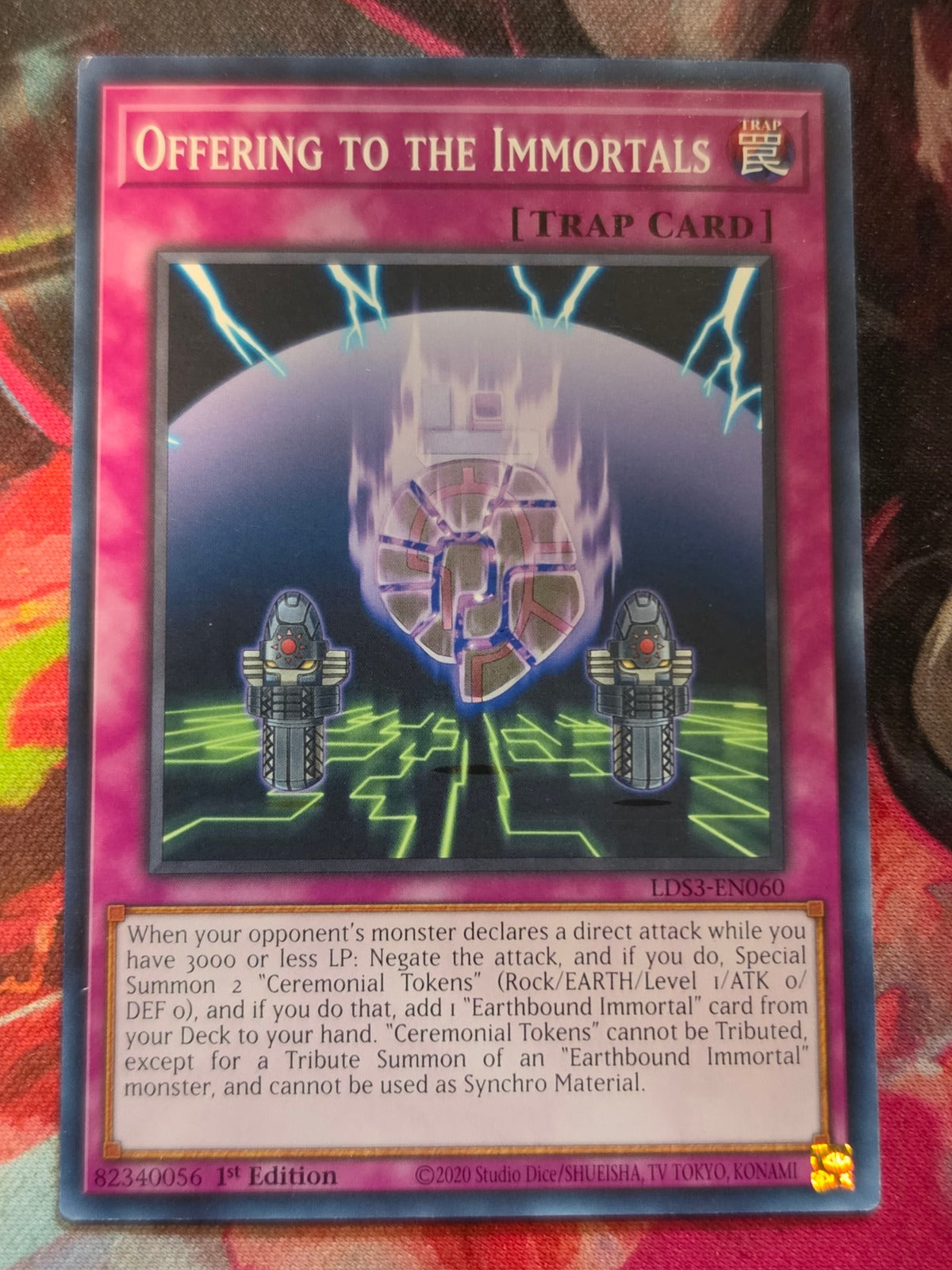 Offering to the Immortals Common Legendary Duelists: Season 3 LDS3-EN060 LP