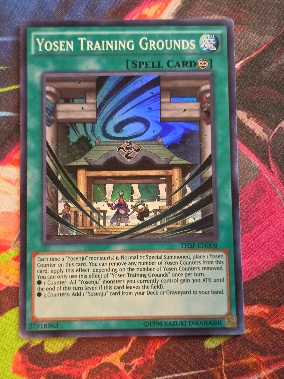 Yosen Training Grounds Super Rare The Secret Forces THSF-EN008 Unlimited LP Yu-Gi-Oh!