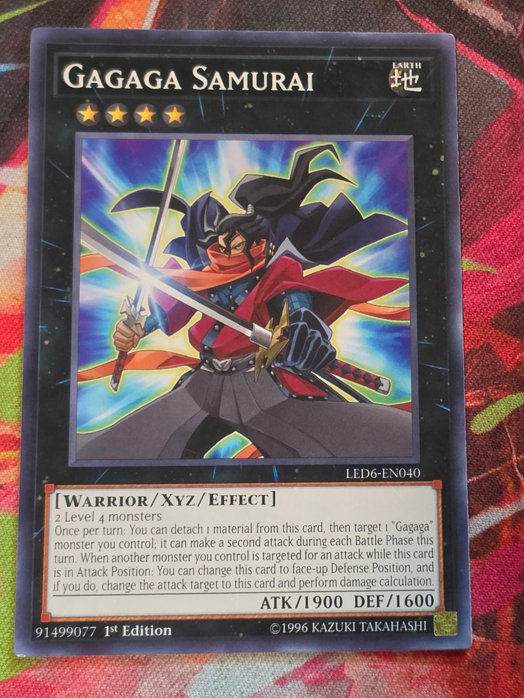 Gagaga Samurai Common Legendary Duelists: Magical Hero LED6-EN040 LP