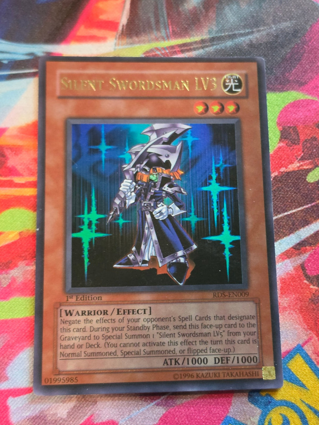 Silent Swordsman LV3 Ultra Rare Rise of Destiny RDS-EN009 1st Edition LP Yu-Gi-Oh!