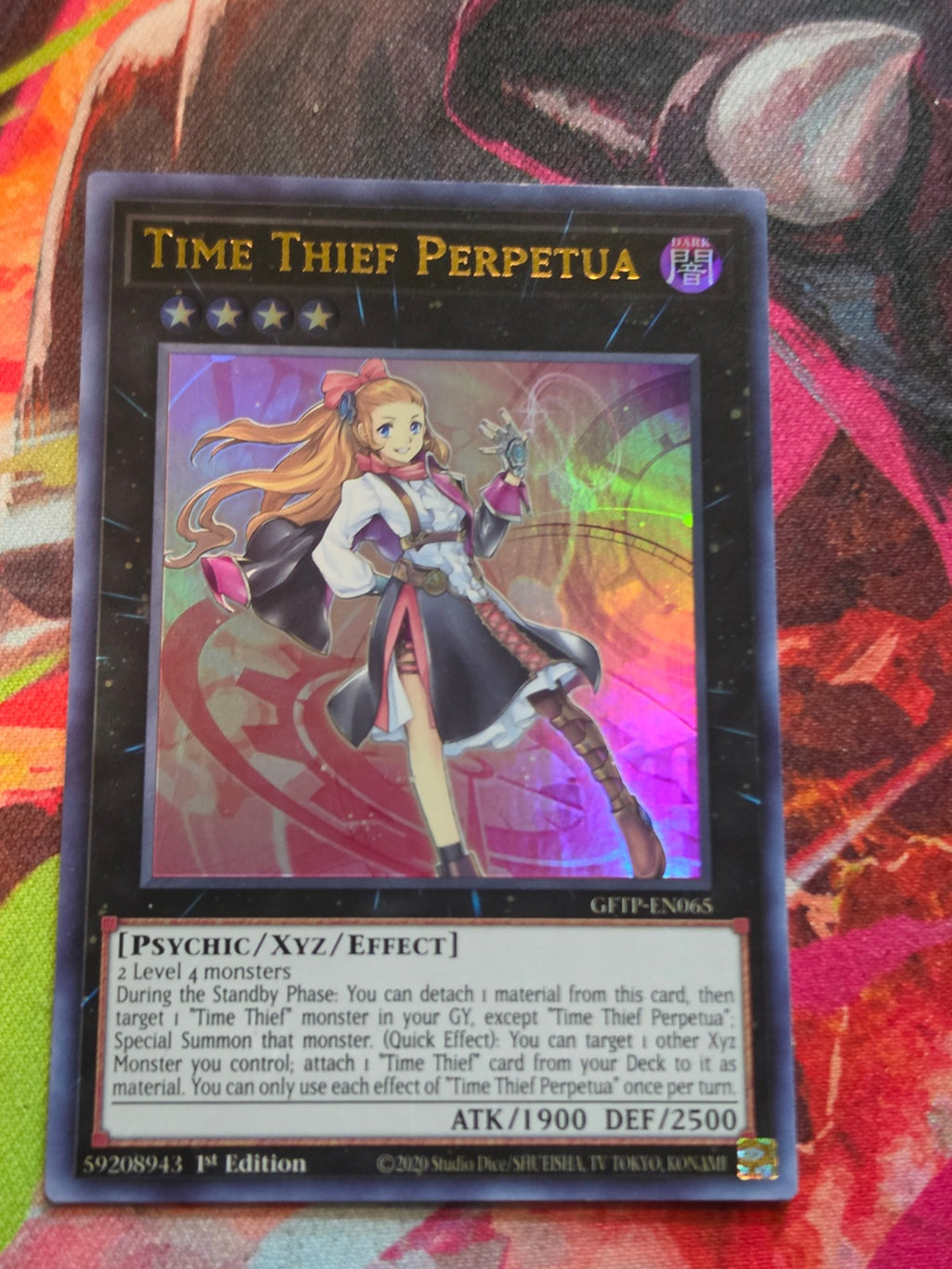 Time Thief Perpetua Ultra Rare Ghosts From the Past GFTP-EN065 1st Edition NM Yu-Gi-Oh!