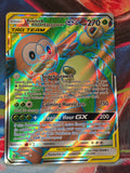 Rowlet & Alolan Exeggutor GX Full Art Ultra Rare Unified Minds 214/236 NM Pokemon
