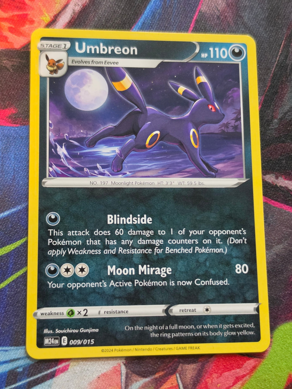 Umbreon Promo McDonald's Promos 2024 009/015 NM Pokemon