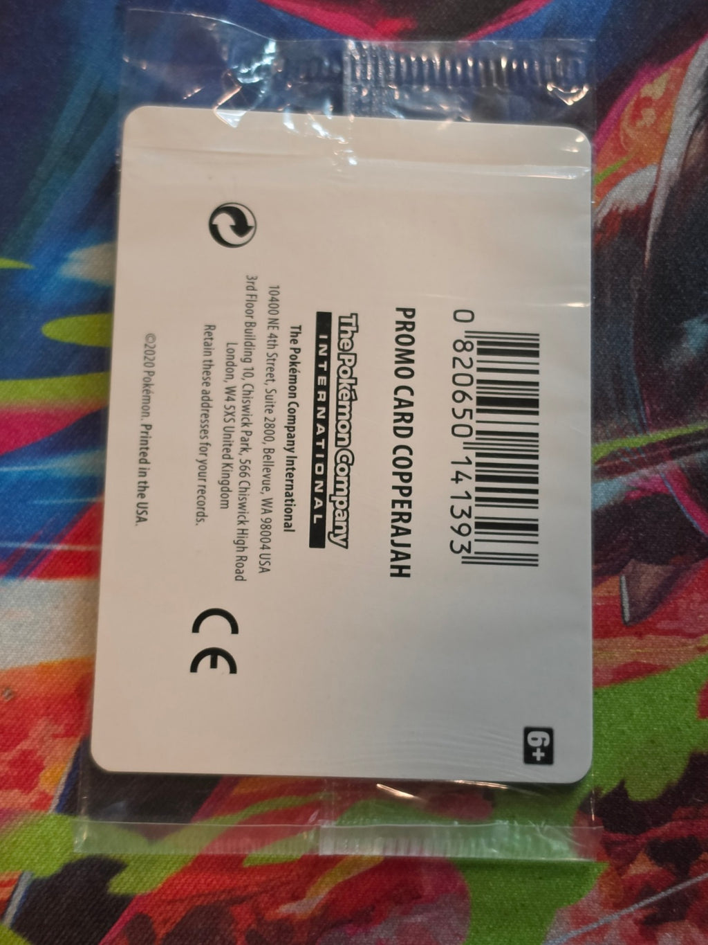Copperajah Non-Holo GameStop Exclusive Promo Blister Exclusives 137/202 NM Pokemon (Back)