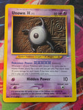 Unown [X] Rare Unlimited Neo Destiny 030/105 MP Pokemon