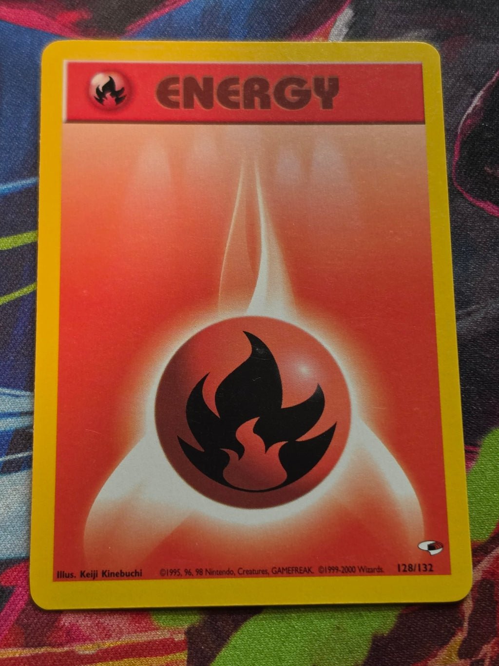 Fire Energy - 128/132 - Gym Challenge - Common - Unlimited - LP Pokemon