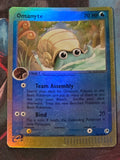 Omanyte Common Reverse Holo EX Sandstorm 70/100 LP Pokemon