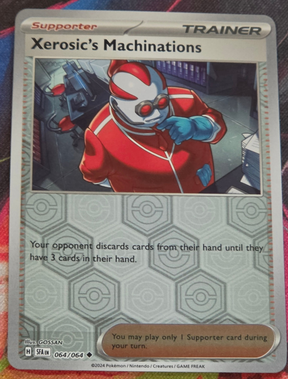 Xerosic's Machinations Reverse Holo Uncommon SV: Shrouded Fable 064/064 NM Pokemon