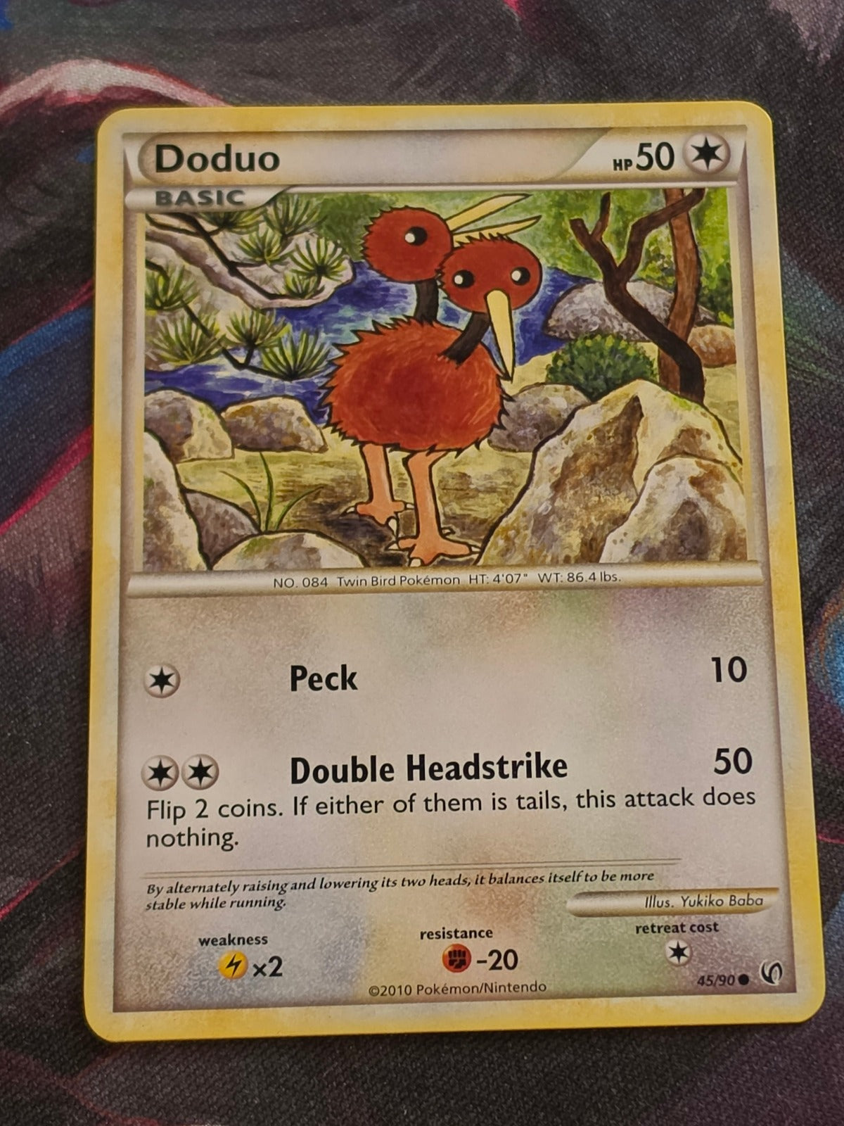 Doduo - 45/90 - Undaunted - Common - LP - Pokemon