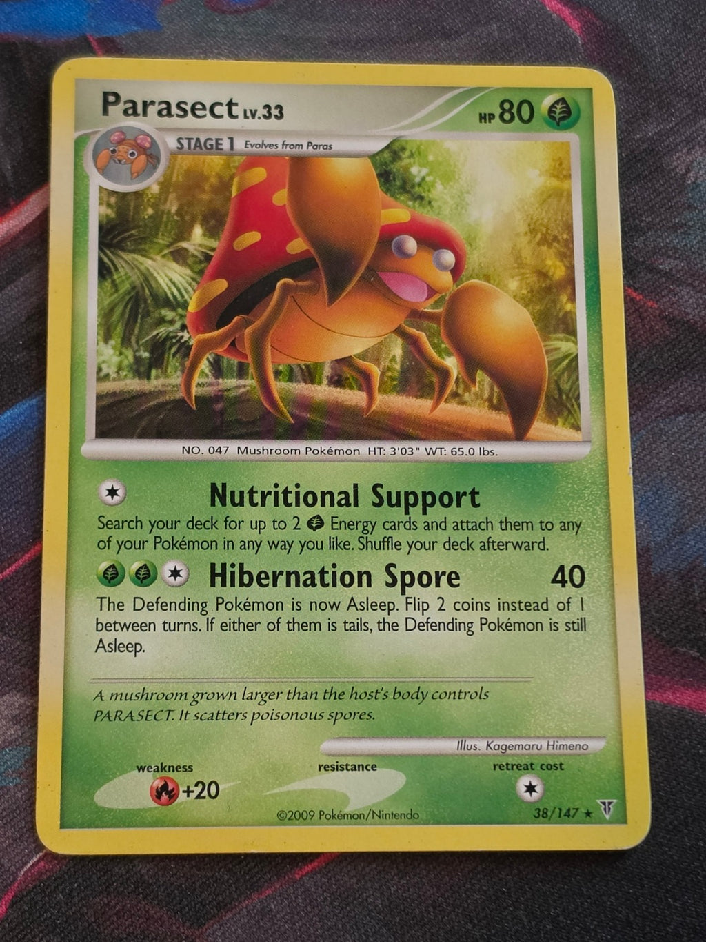 Parasect - 38/147 - Supreme Victors - Rare - MP - Pokemon