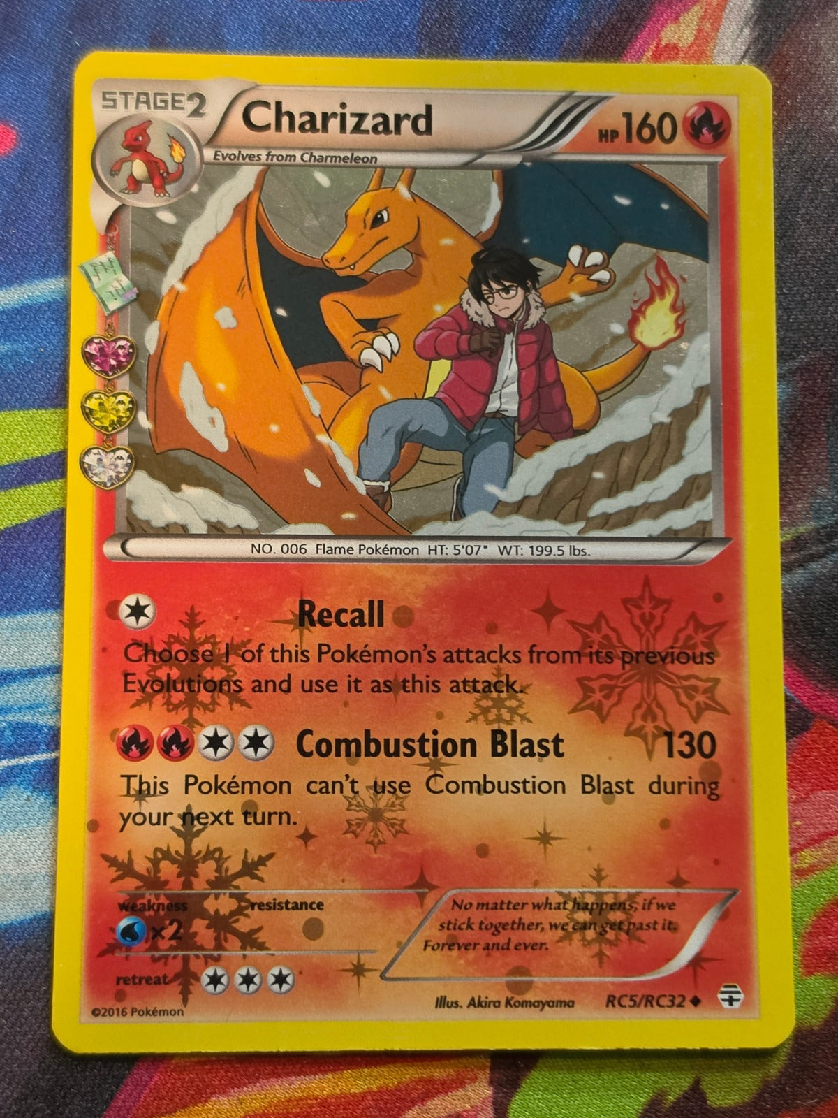 Charizard Uncommon Generations: Radiant Collection RC5/RC32 LP Pokemon