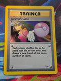 Sabrina's Gaze - 125/132 - Gym Heroes - Common - Unlimited - LP Pokemon