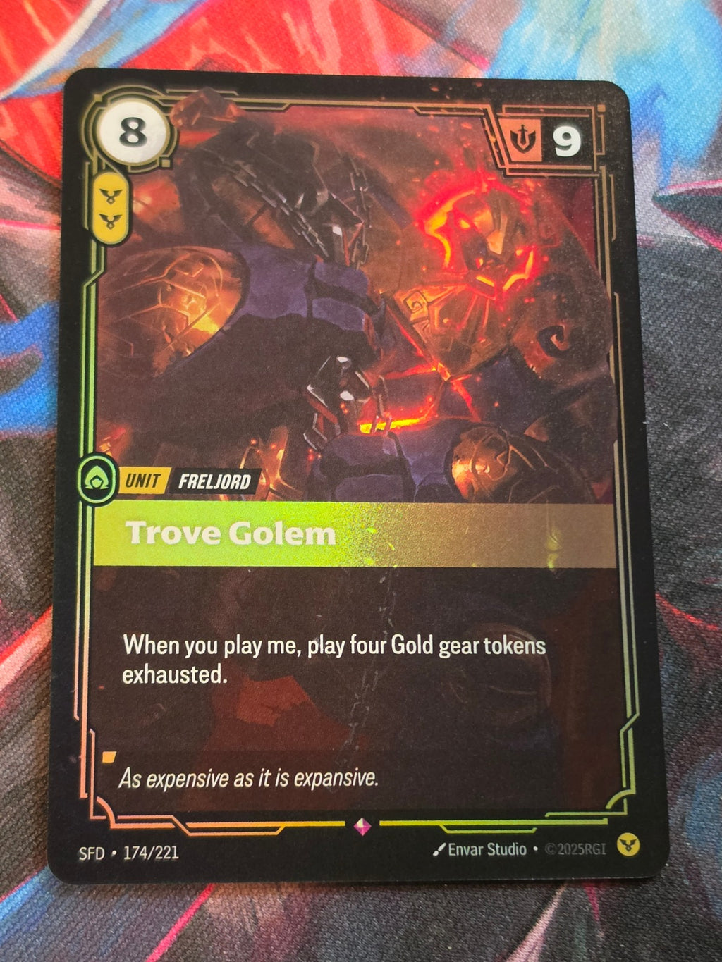 Trove Golem - 174/221 - Spiritforged - Rare - NM