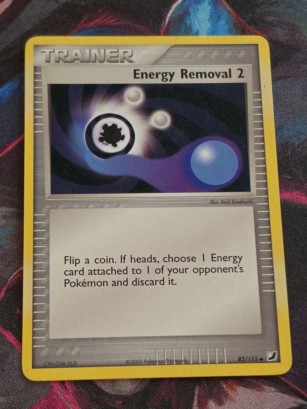Energy Removal 2 - 82/115 - EX Unseen Forces - Uncommon - LP - Pokemon