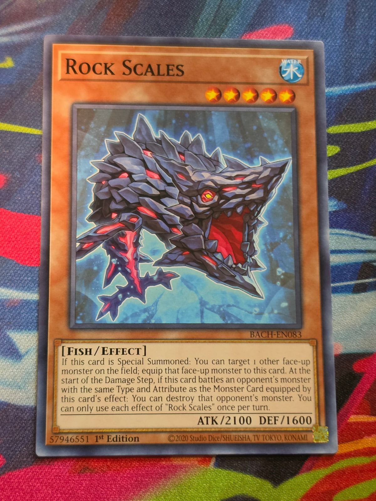 Rock Scales Common Battle of Chaos BACH-EN083 LP