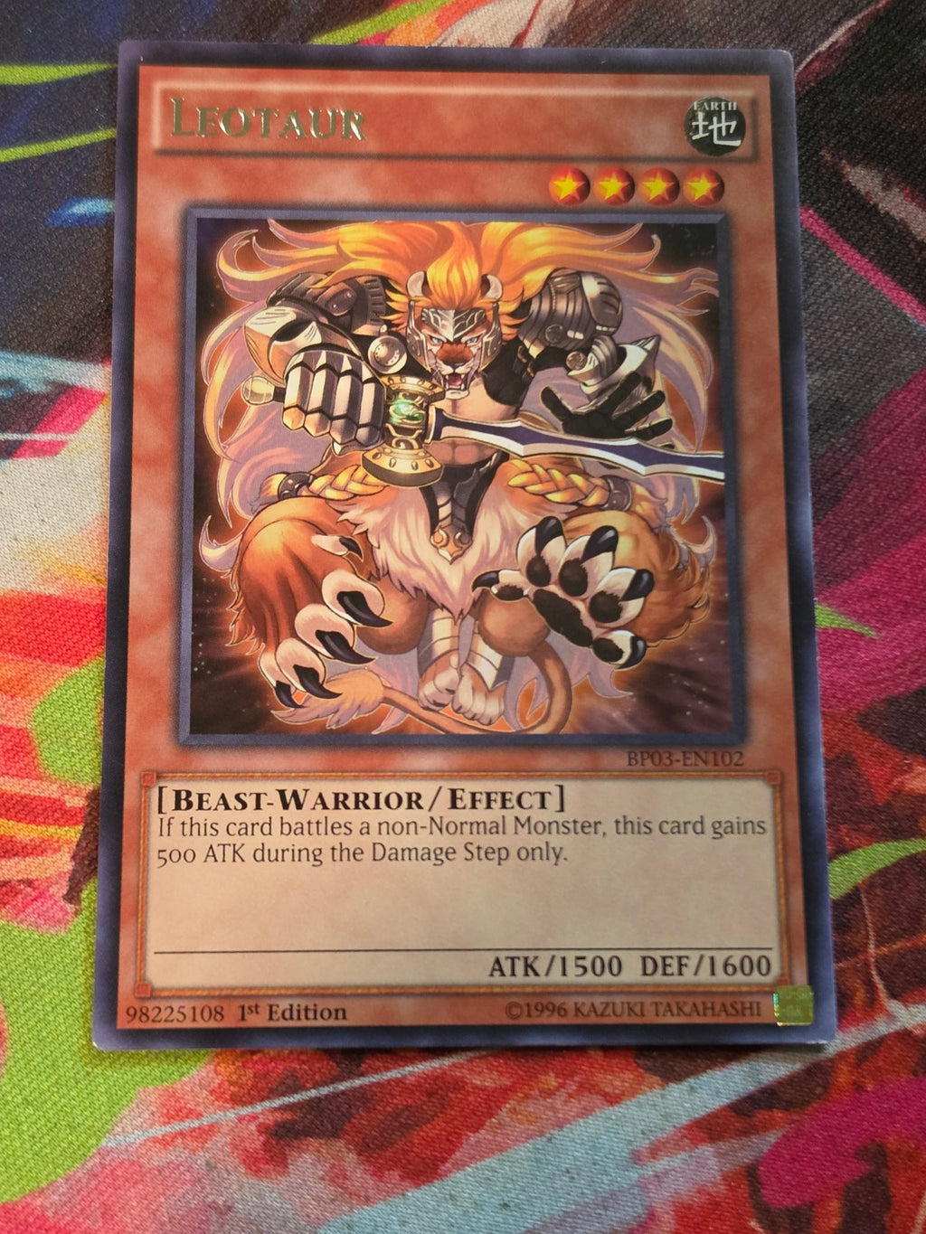 Leotaur Rare Battle Pack 3: Monster League BP03-EN102 LP
