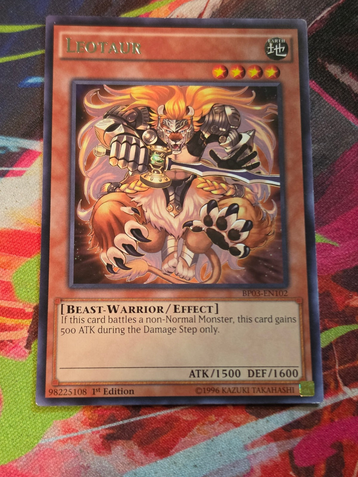 Leotaur Rare Battle Pack 3: Monster League BP03-EN102 LP
