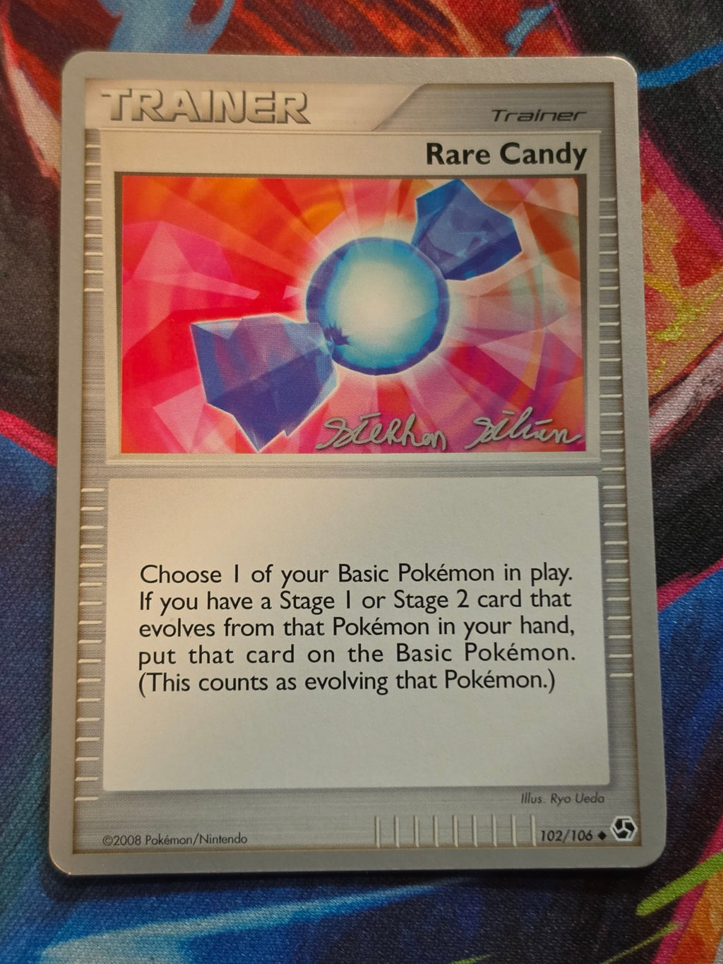 Rare Candy - 2009 (Stephen Silvestro) - 102/106 - World Championship Decks - Uncommon - LP+ Pokemon