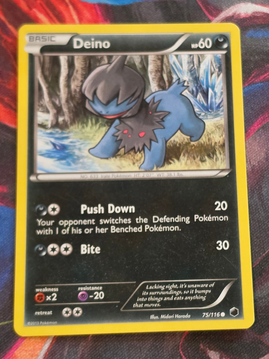 Deino (75) - 75/116 - Plasma Freeze - Common - LP - Pokemon