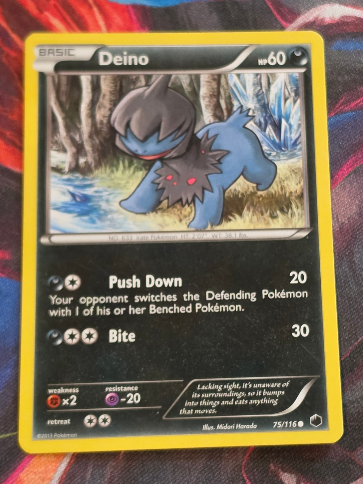 Deino (75) - 75/116 - Plasma Freeze - Common - LP - Pokemon