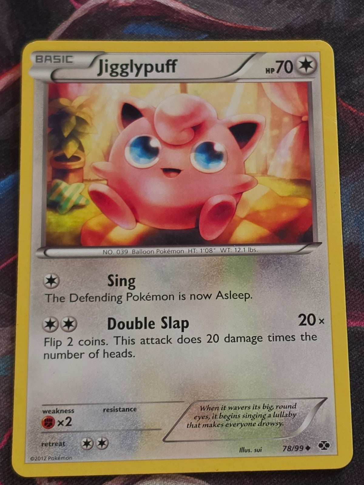 Jigglypuff - 78/99 - Next Destinies - Uncommon - LP - Pokemon