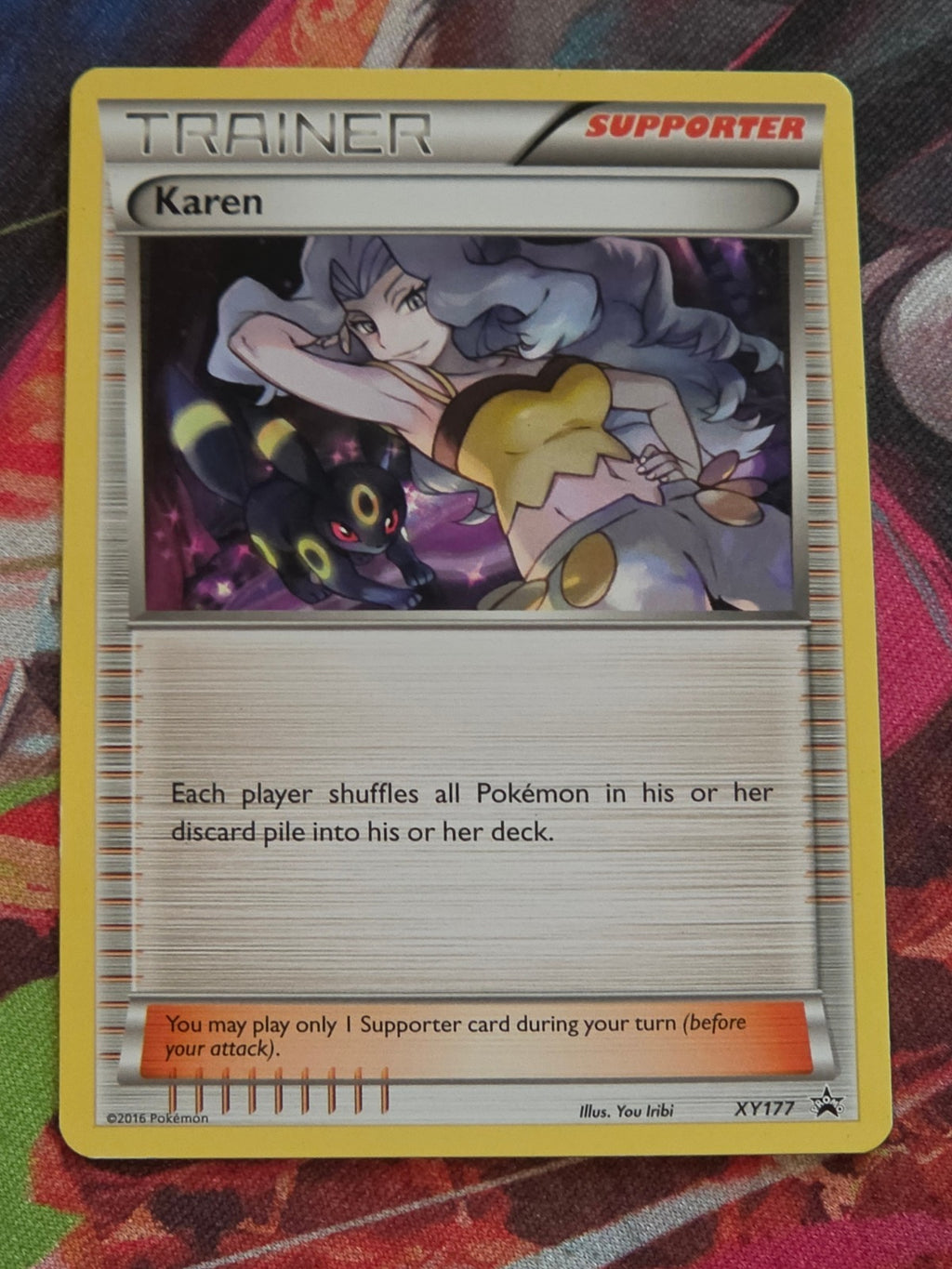 Karen Promo XY Promos XY177 LP Pokemon