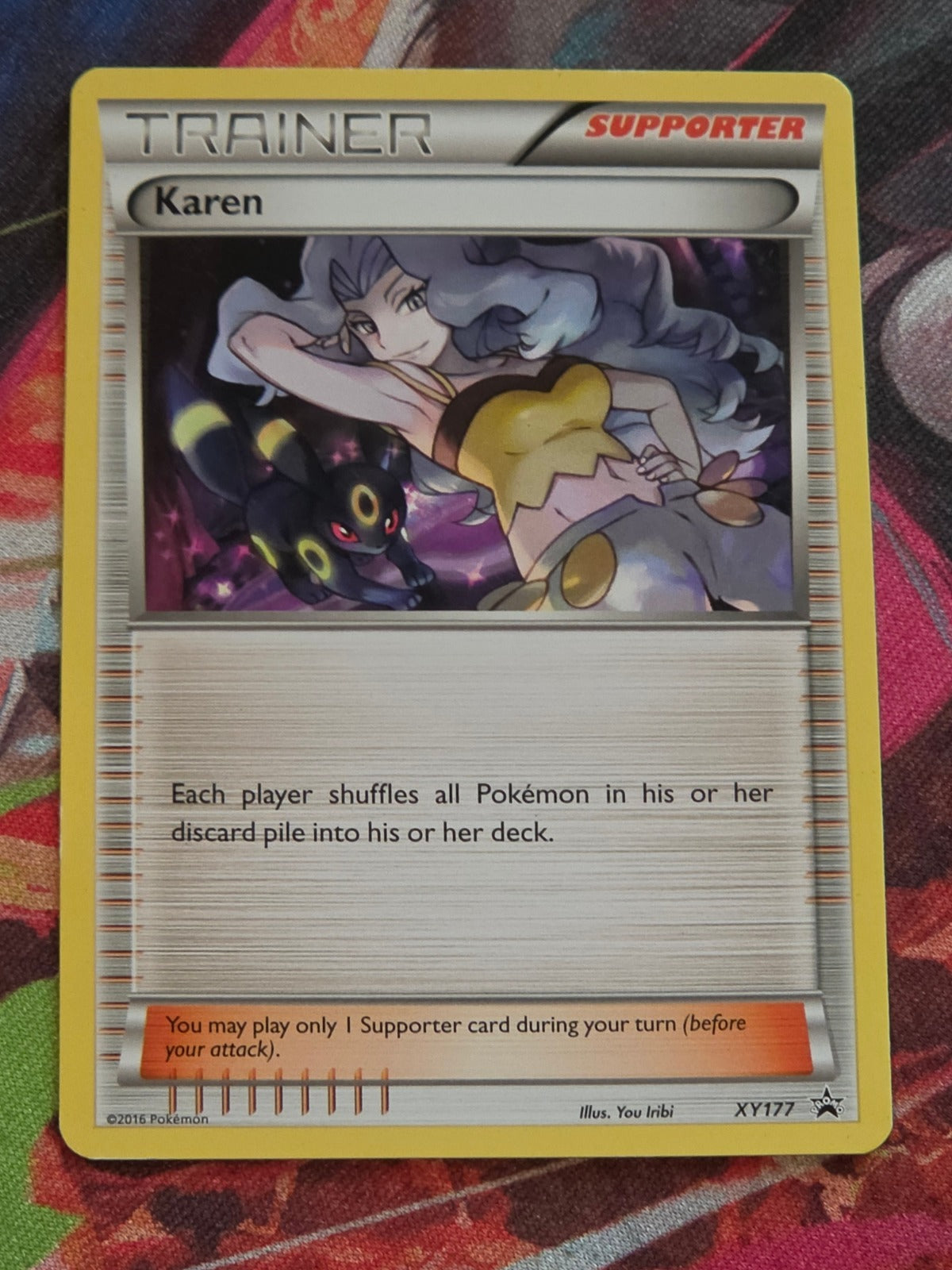 Karen Promo XY Promos XY177 LP Pokemon
