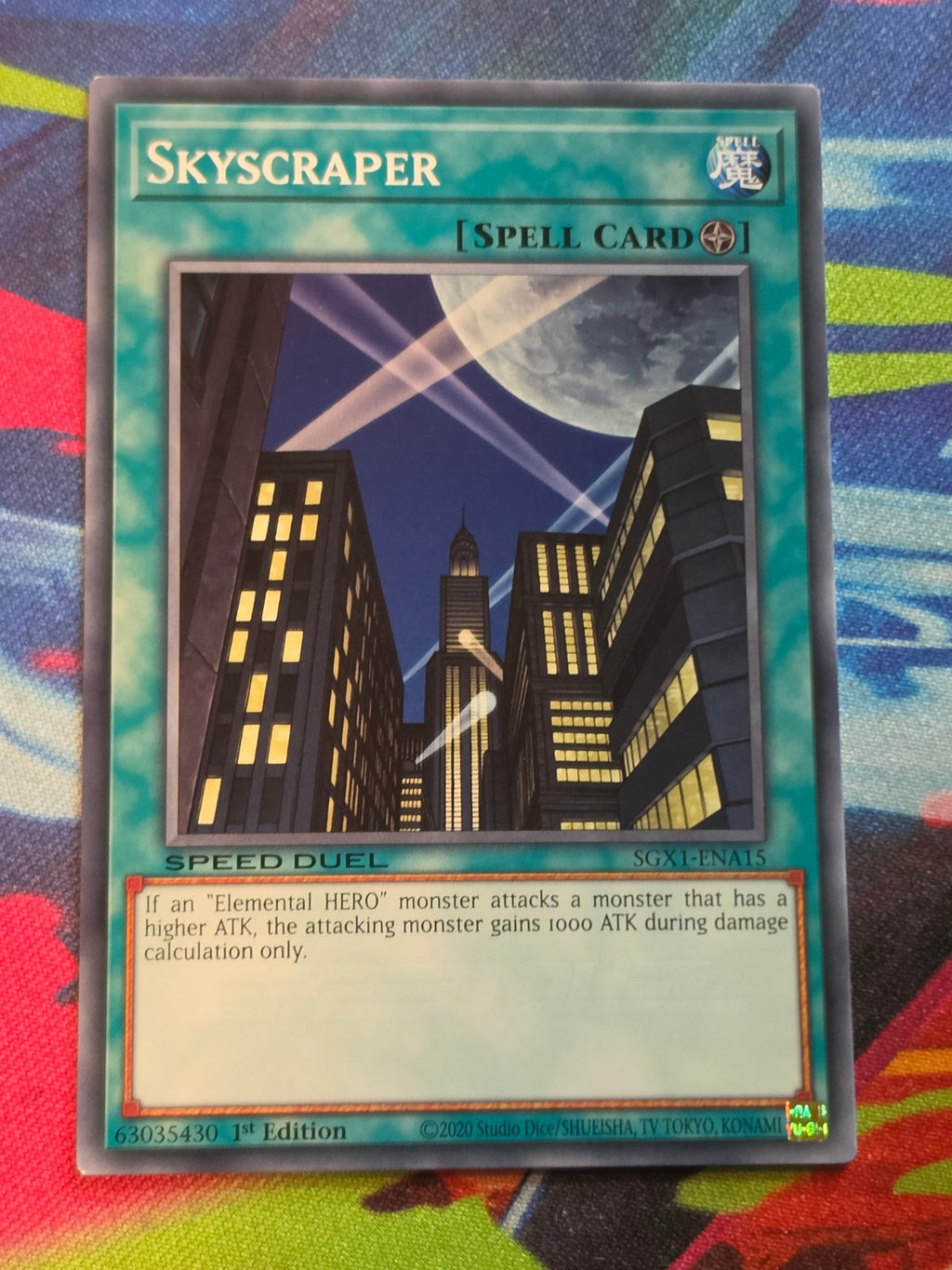 Skyscraper Common Speed Duel GX: Duel Academy Box SGX1-ENA15 1st Edition LP Yu-Gi-Oh!