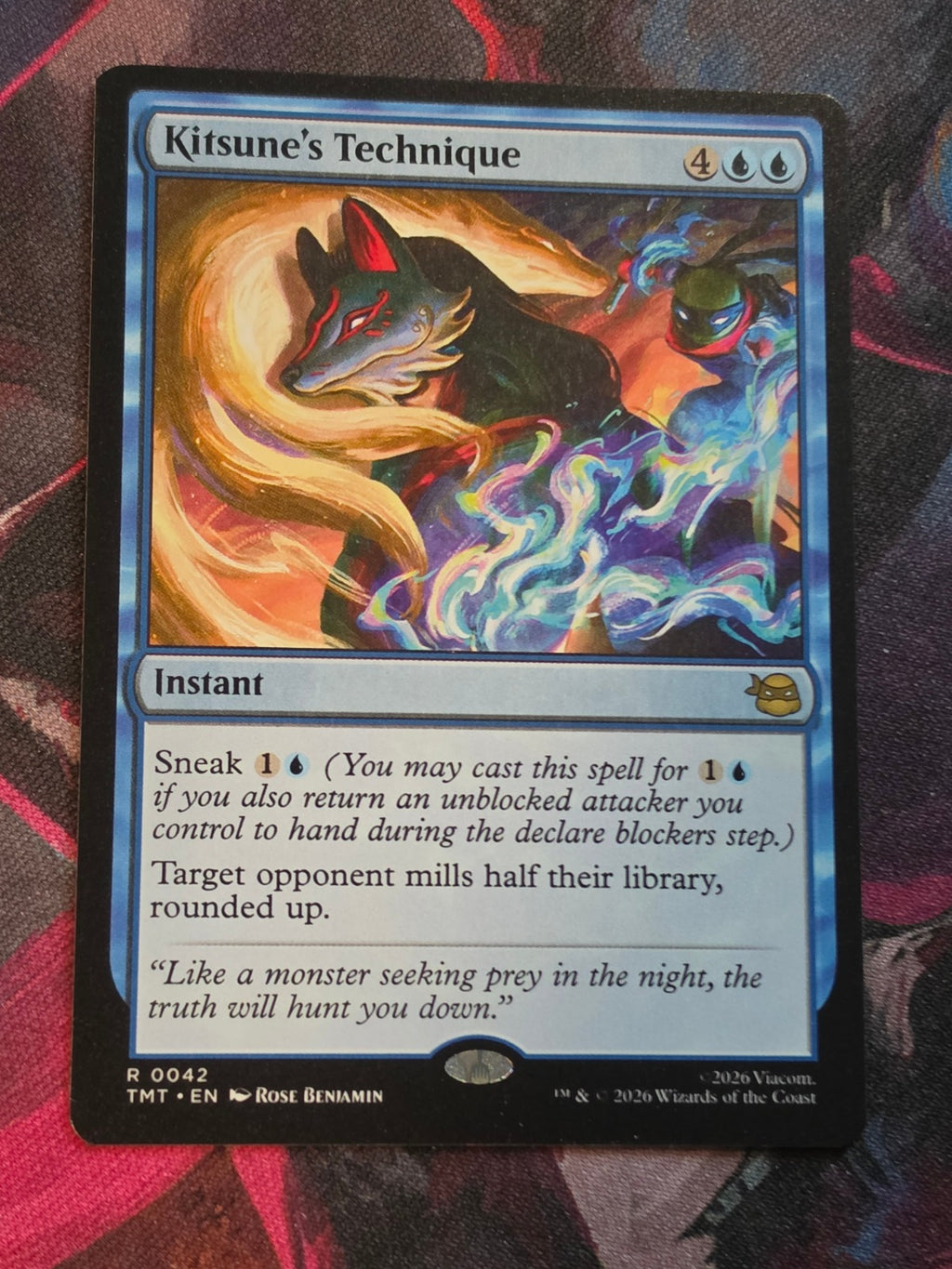 Kitsune's Technique - 42 - Teenage Mutant Ninja Turtles - R - NM MTG