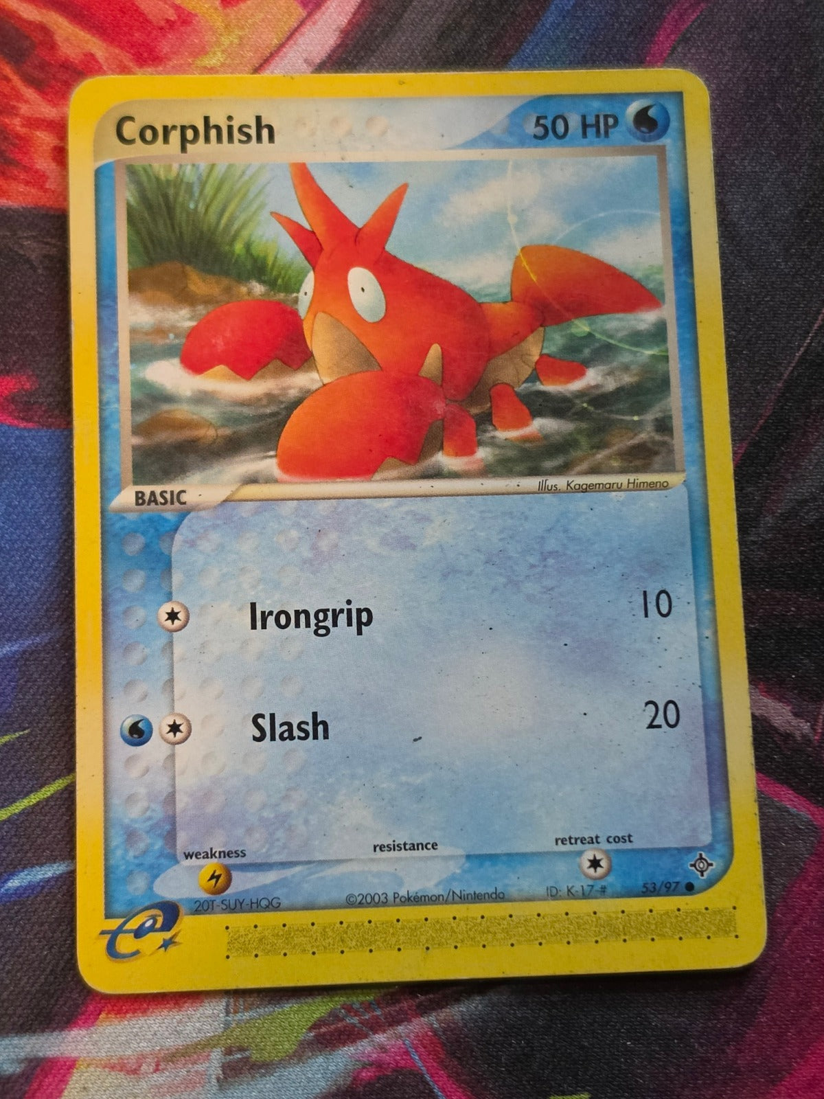 Corphish - 53/97 - EX Dragon - Common - MP - Pokemon