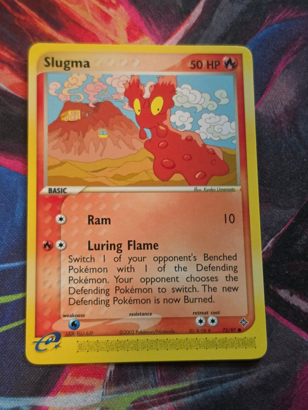 Slugma - 72/97 - EX Dragon - Common - NM - Pokemon