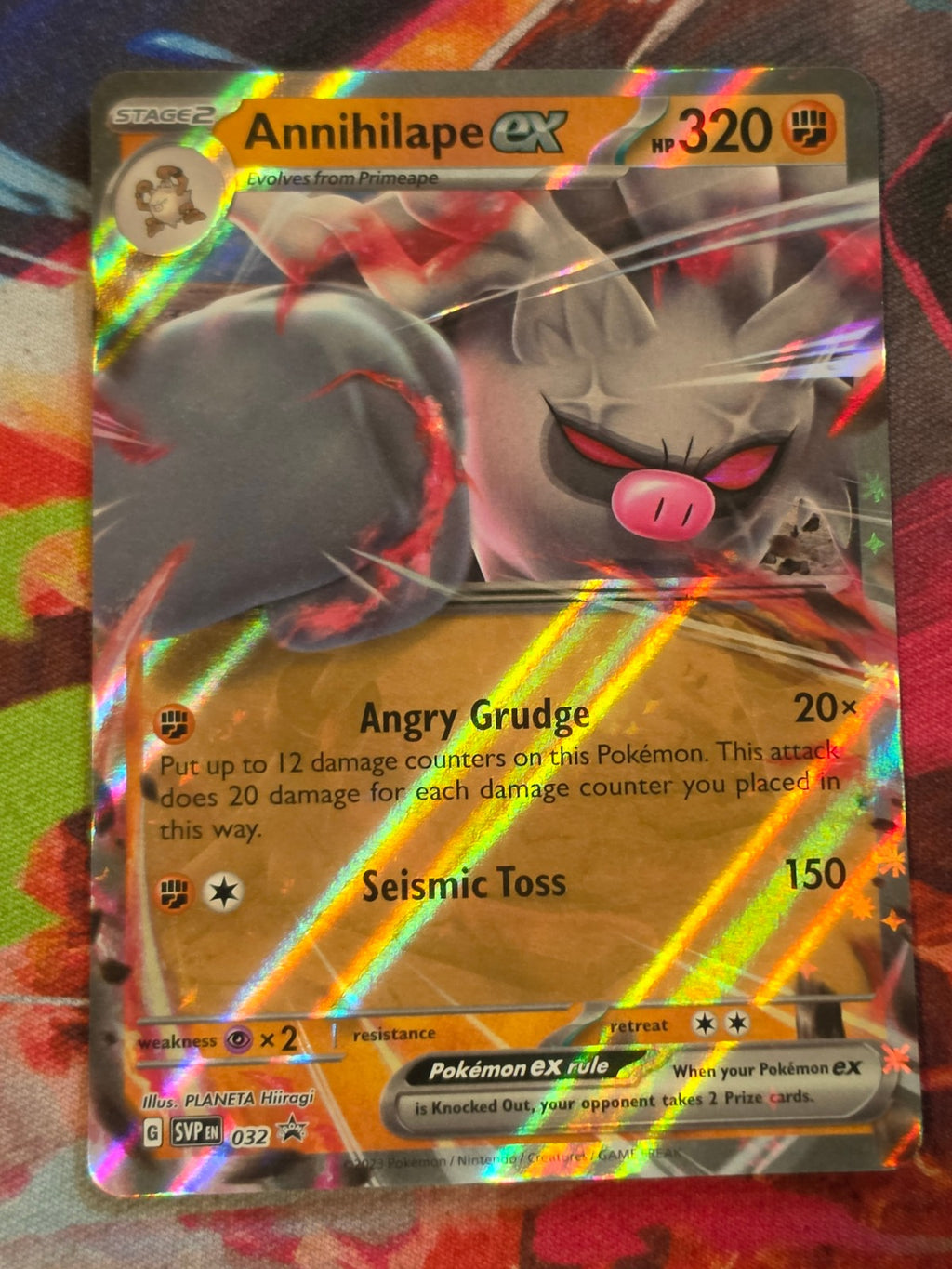 Annihilape ex - 032 - SV: Scarlet & Violet Promo Cards - Promo - NM Pokemon