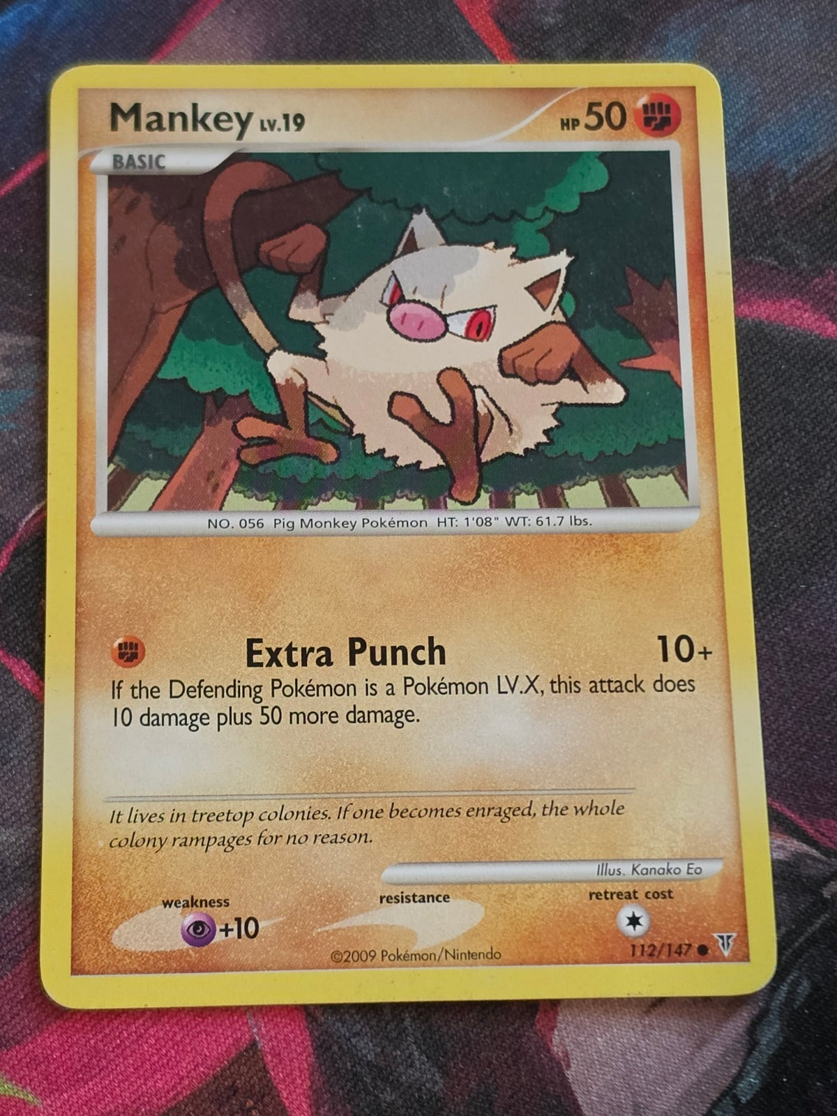 Mankey - 112/147 - Supreme Victors - Common - MP - Pokemon