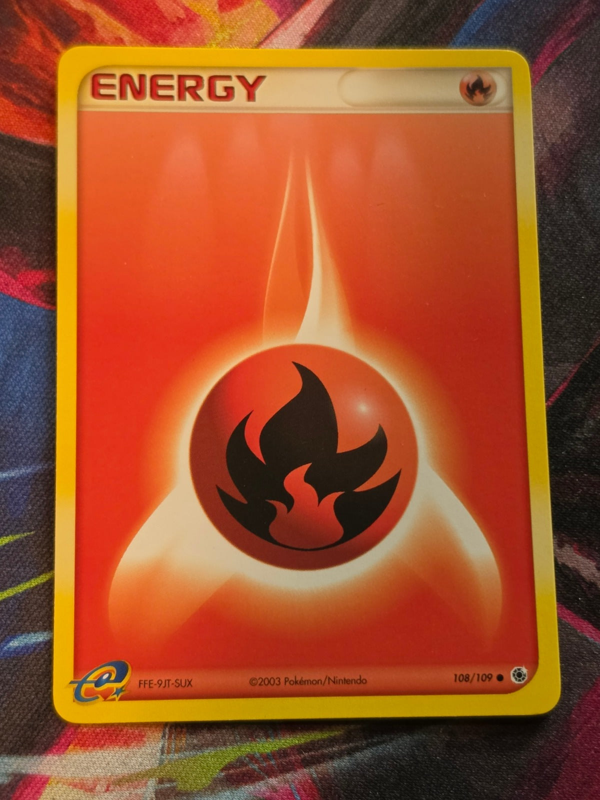 Fire Energy - 108/109 - EX Ruby and Sapphire - Common - NM - Pokemon