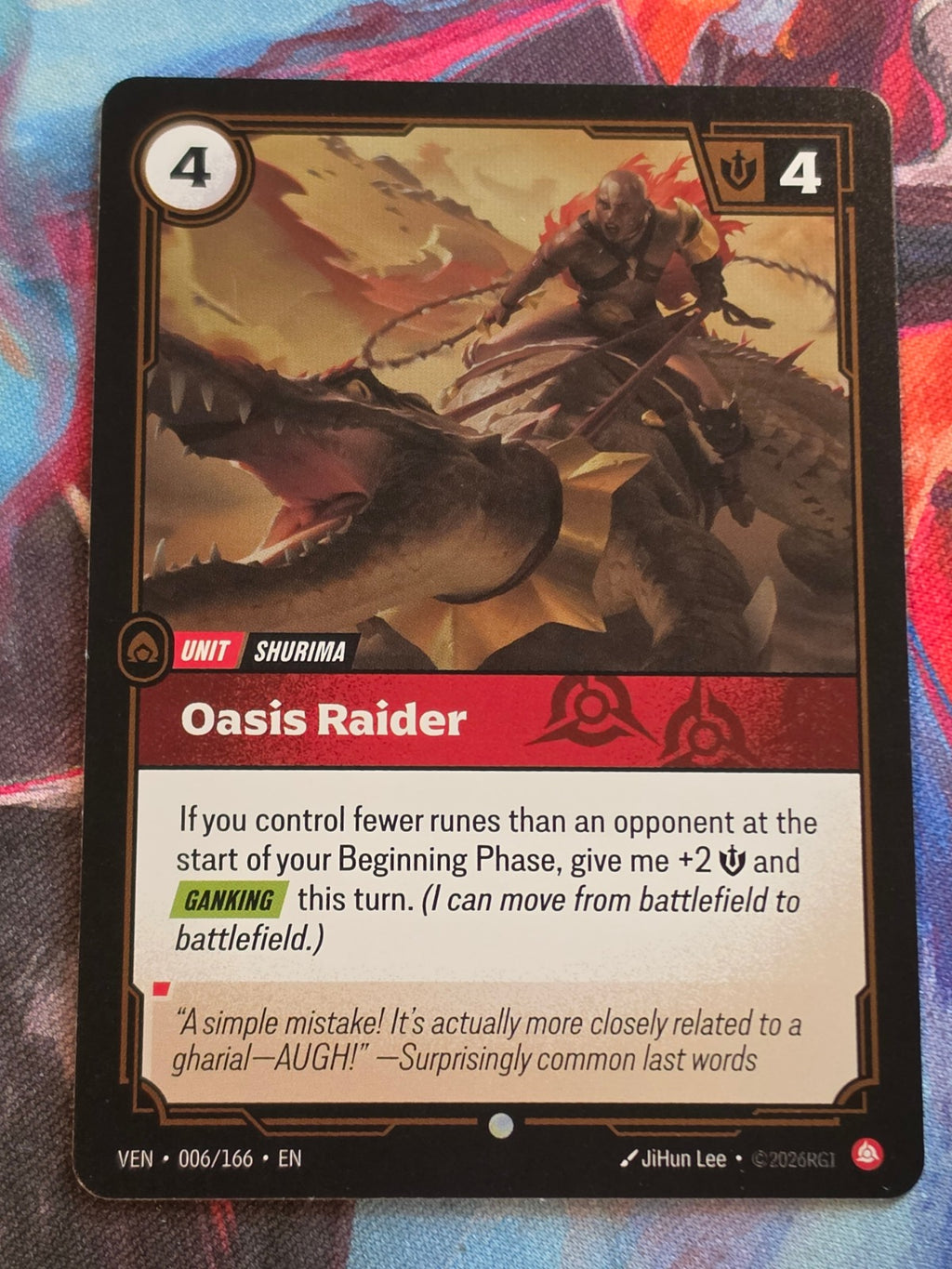 Oasis Raider - 006/166 - Vendetta - Common - NM