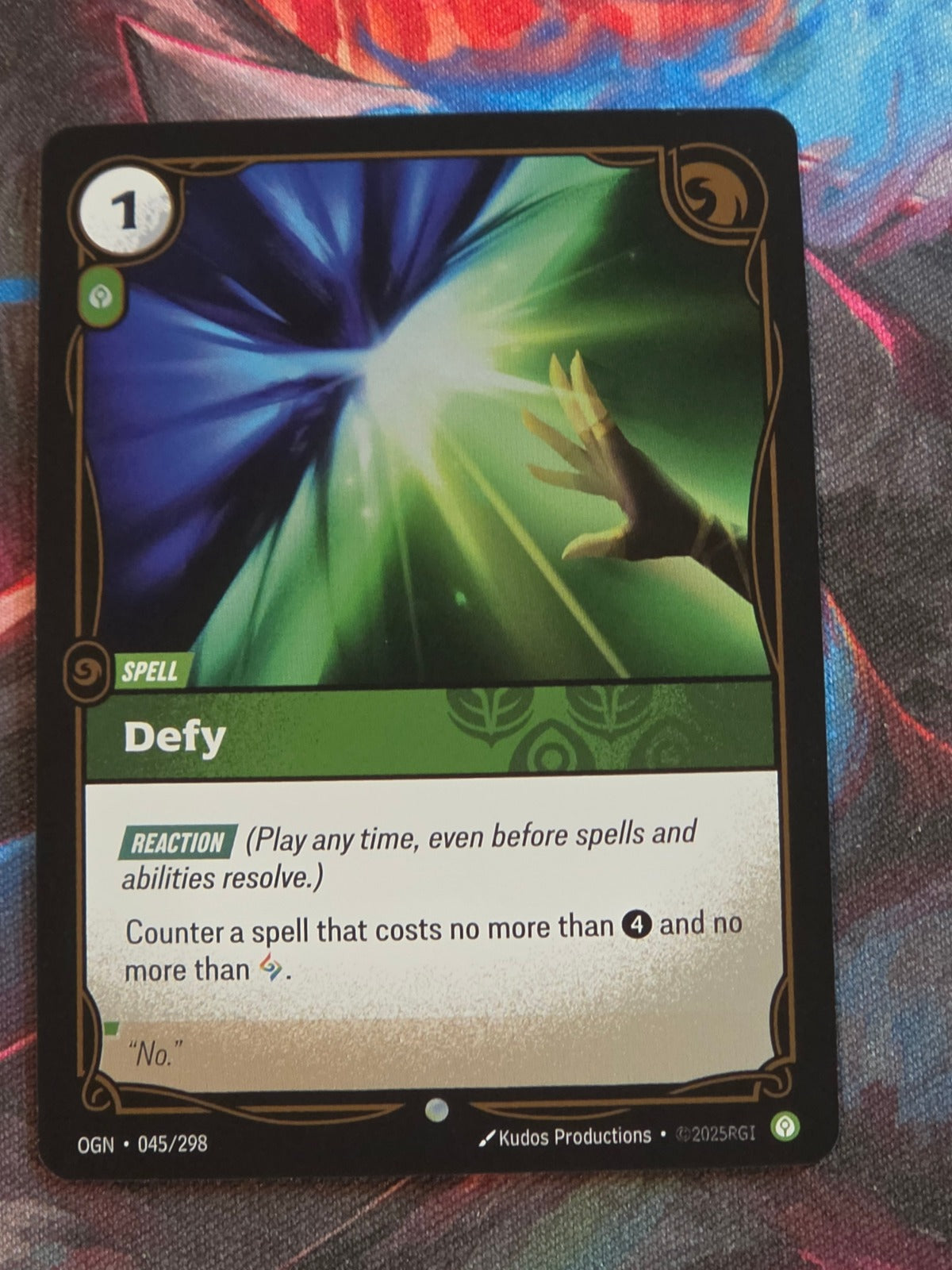Defy - 045/298 - Origins - Common - NM