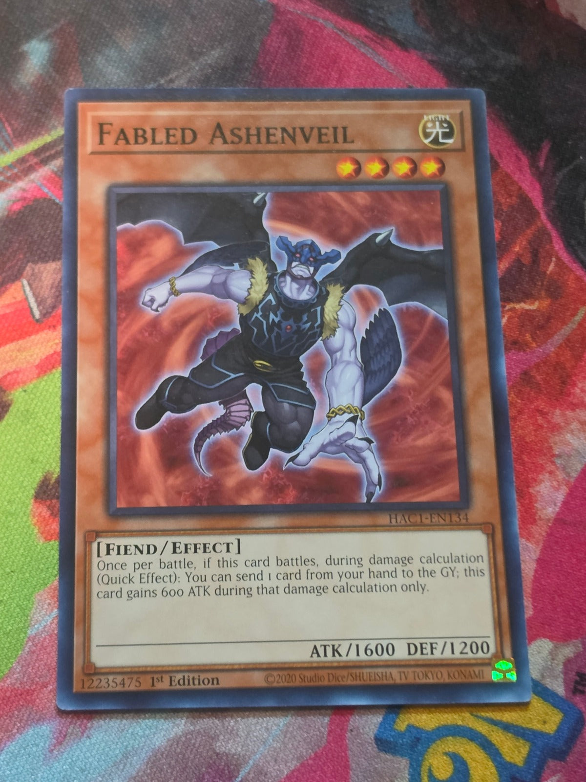 Fabled Ashenveil Common Hidden Arsenal: Chapter 1 HAC1-EN134 LP