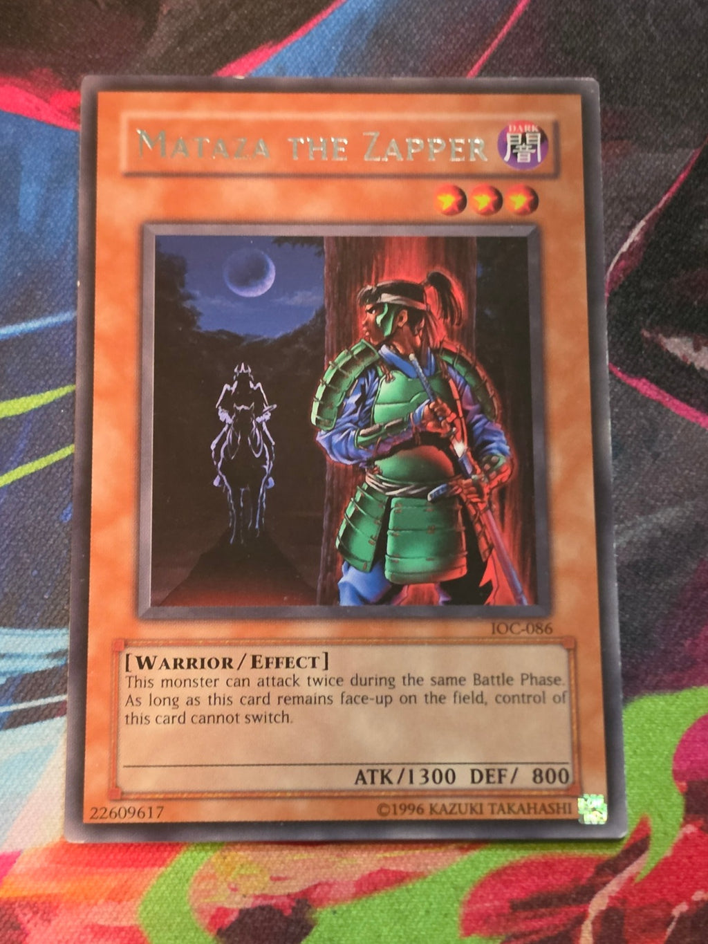 Mataza the Zapper Rare Invasion of Chaos IOC-086 LP