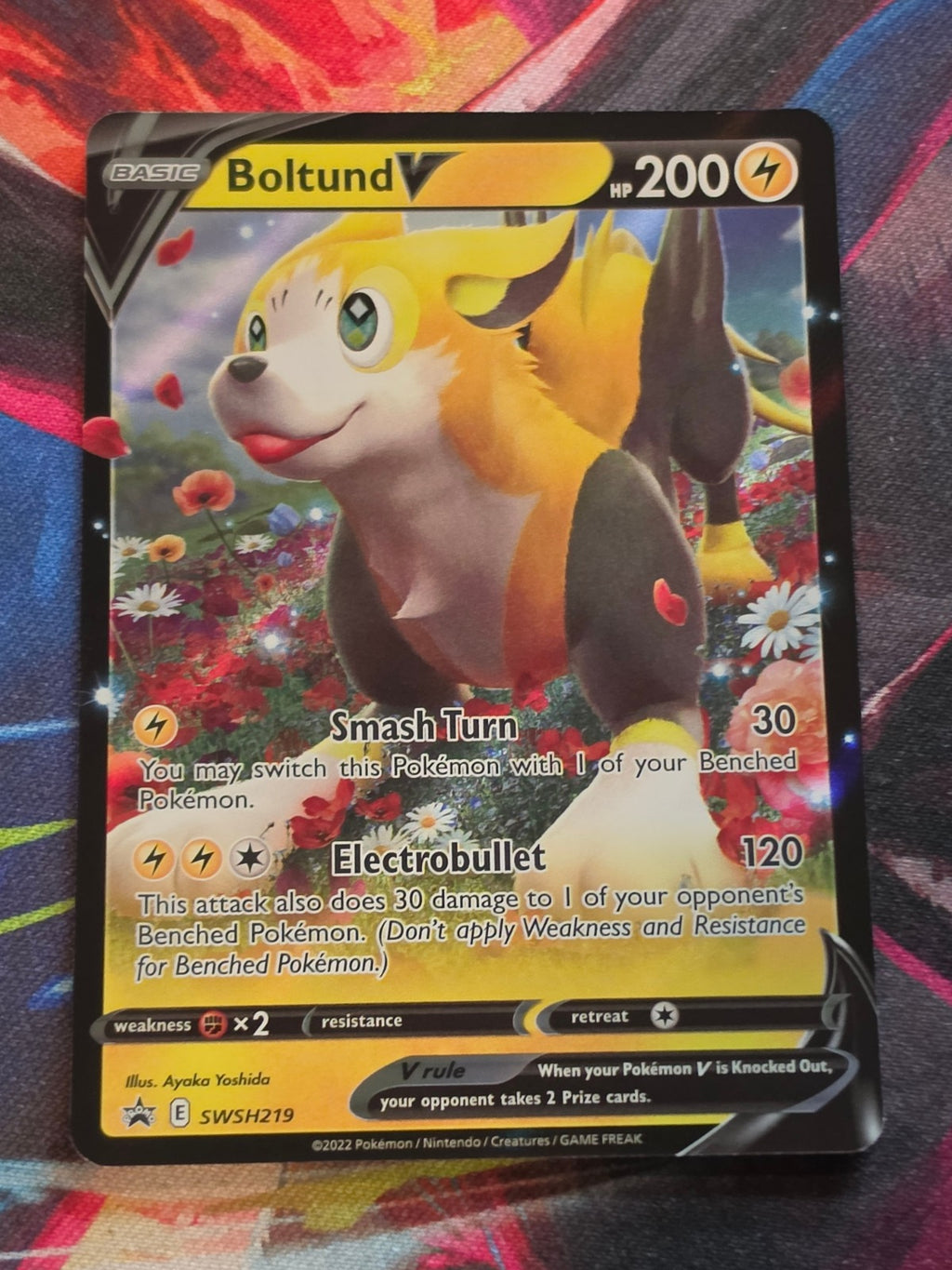 Boltund V - SWSH219 - SWSH: Sword & Shield Promo Cards - Promo - LP Pokemon