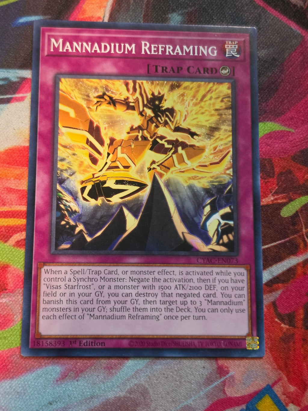 Mannadium Reframing Common Cyberstorm Access CYAC-EN073 LP