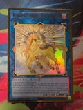 Knightmare Unicorn Premium Gold Rare Maximum Gold: El Dorado MGED-EN034 1st Edition LP Yu-Gi-Oh!