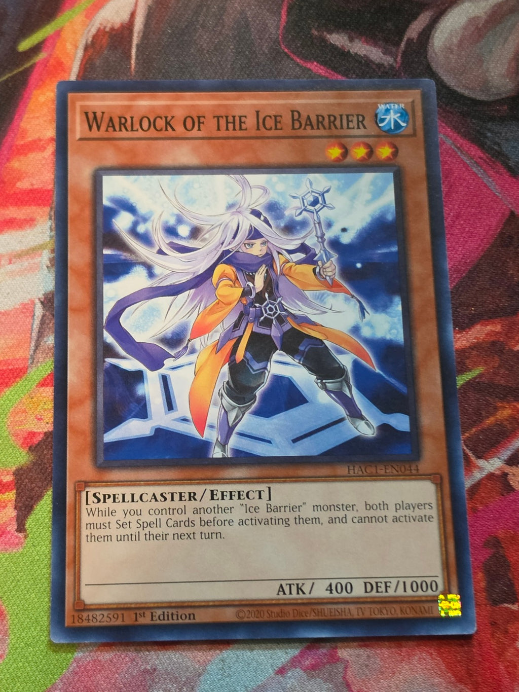 Warlock of the Ice Barrier Common Hidden Arsenal: Chapter 1 HAC1-EN044 LP
