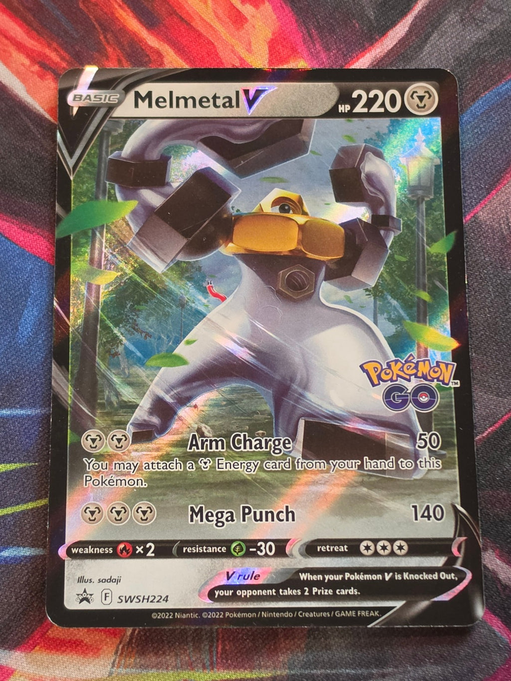 Melmetal V - SWSH224 - SWSH: Sword & Shield Promo Cards - Promo - MP Pokemon