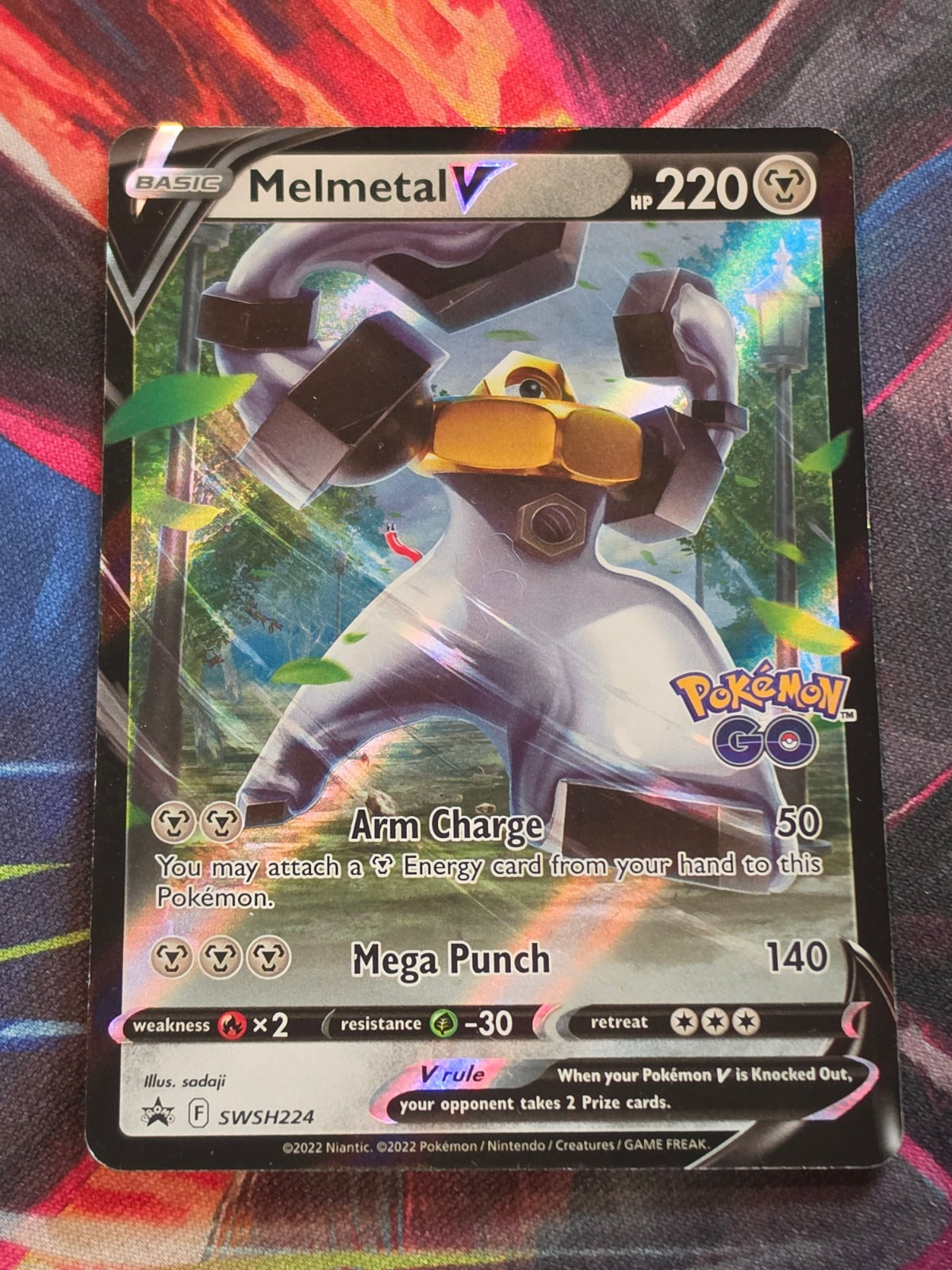 Melmetal V - SWSH224 - SWSH: Sword & Shield Promo Cards - Promo - MP Pokemon
